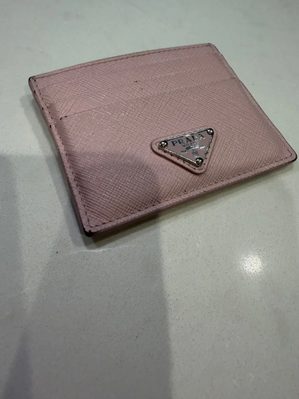 Authentic Pink Prada Card Holder - Picture 2 of 13